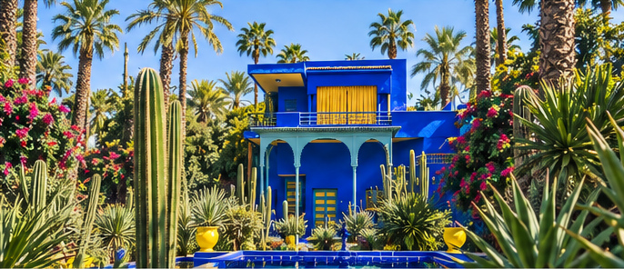 The cobalt villa, garden planting and pool